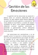 Gestión de las emociones