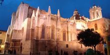 Vista nocturna, Catedral de Tarragona