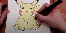 Drawing Pikachu