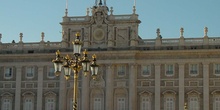 Palacio Real y plaza de la Armería en Madrid