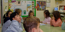 Niños en el aula