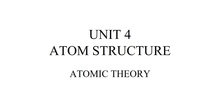 Introducción Modelos Atómicos