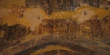Frescos del castillo de Quseir Amra, Jordania