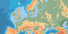 Mapa físico de Europa