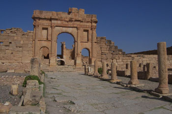 Puerta de Antonino, Sbeitla, Túnez