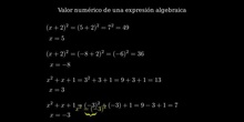Ejempos de expresiones algebraicas