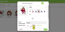 Edición de pictogramas
