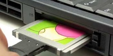 Periférico de ordenador portátil, tarjeta de memoria pcmcia