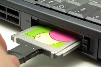 Periférico de ordenador portátil, tarjeta de memoria pcmcia