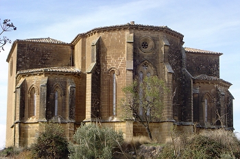 Vista general de San Migel de Foces, Huesca