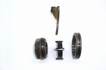 Conjunto sincronizador Porsche. Despiece