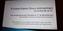 El Espejo Digital:Ética, Antropología y Sesgos en la IA.