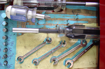 Llave plana doble con cardán