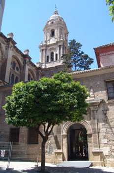 Torre de la Catedral de Málaga, Andalucía