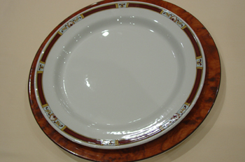 Plato llano o trinchero