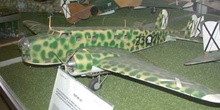 Maqueta del avión Fiat BR-20, Museo del Aire de Madrid