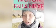 PICHIRILO Y TROTÓN EN LA NIEVE