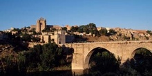 Vista del Puente de San Martín, Toledo