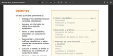Tema 7.- Estadística 1ª Sesión 14-05-2026