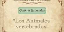 Romances para aprender 1 - Animales vertebrados