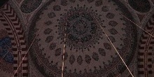 Cúpula decorada en Sehzade Camii, Estambul, Turquía