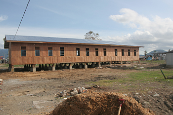 Nuevas viviendas, Banda Ache, Sumatra, Indonesia