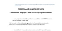 PROYECTO DE ABP PARA FORMACIÓN PROFESIONAL BÁSICA