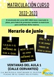 Matriculación junio