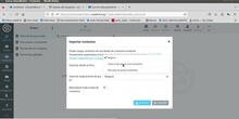 Importar lista de contactos correo EducaMadrid