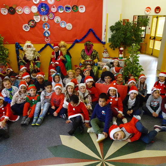 Visita de los Reyes Magos 2. Curso 19-20 16