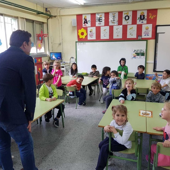 2020_03_04_El alcalde visita Ed Infantil_CEIP FDLR_Las Rozas 3