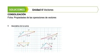 Soluciones fichas de Vectores