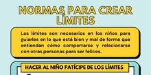 Normas para crear límites