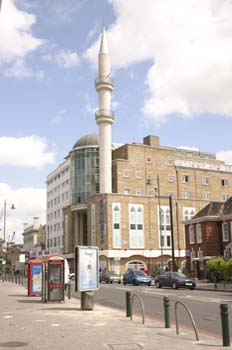 Mezquita en Kingsland Road, Londres