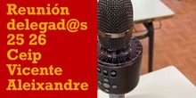 Reunión de Delegad@s inicio de curso