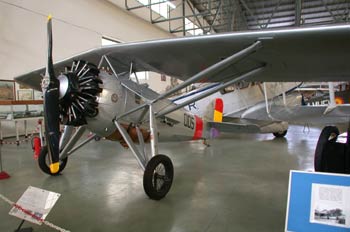 Avioneta, Museo del Aire de Madrid