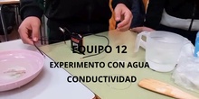 Experimento: La conductividad del agua