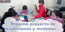 Presentación del futuro proyecto: Exploramos y medimos "cuerpos redondos"