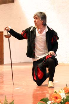 Representación teatral sobre la vida del Quijote, Casa Medrano,