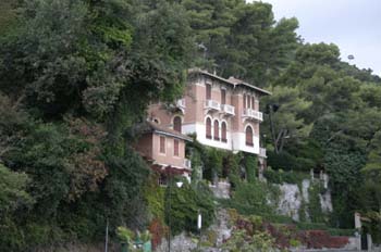 Villa sobre la costa, Santa Margherita