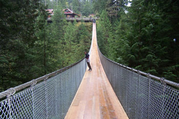 Puente suspendido Capilano, Vancouver