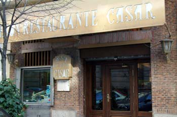 Restaurante Casar, Madrid