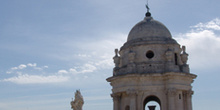 Vista desde el campanario, Catedral de Cádiz, Andalucía