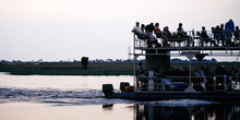 Paseo en barcaza, Botswana