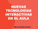 Contenido curso Nuevas Tecnología Interactivas en el Aula