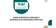 Curso superior de liderazgo