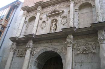 Fachada Iglesia de San Bernardo, Palencia, Castilla y León