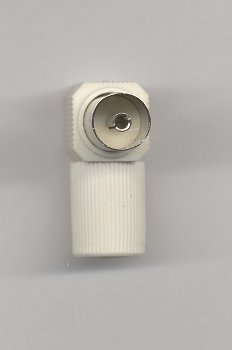 conector cable de antena hembra vista frontal