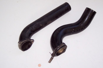 Colector de admisión de un motor de estrella