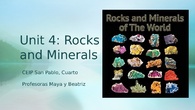 PowerPoint ROCKS AND MINERALS